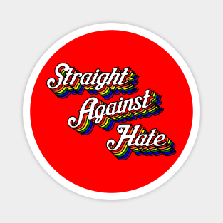 Straight Against Hate Magnet